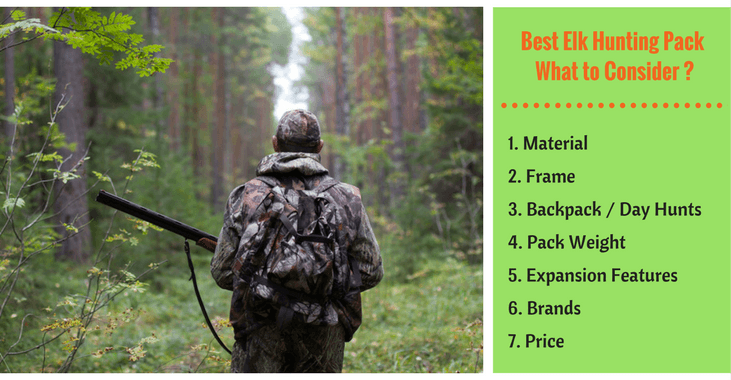elk hunting pack - What Should You Consider