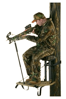 Setting Up a Stand for Crossbow Hunting