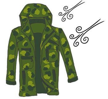 Windproof hunting jackets