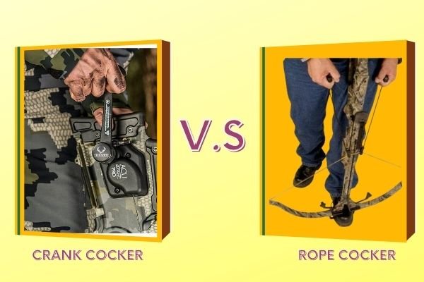 Rope vs crank cocker