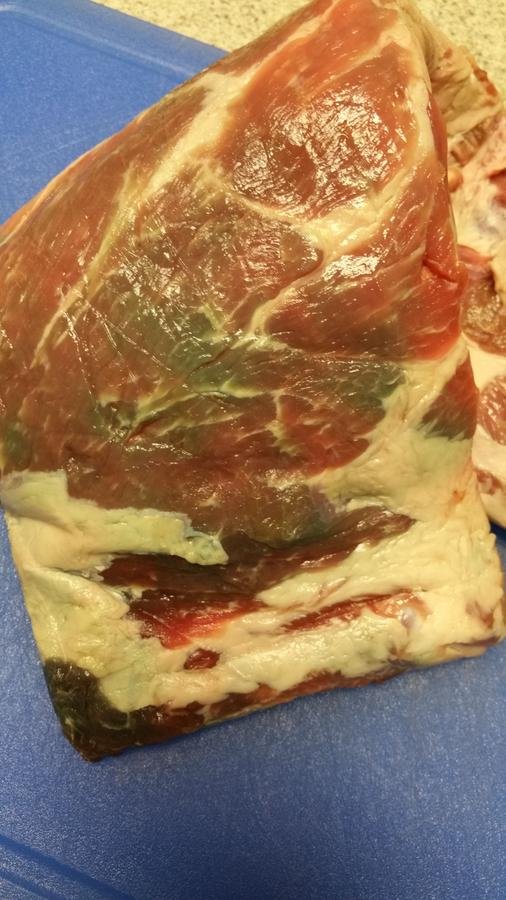 slab venison color bad meat